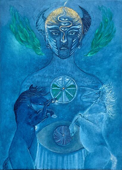 El Triunfo del Auriga - a Paint Artowrk by Laurigart